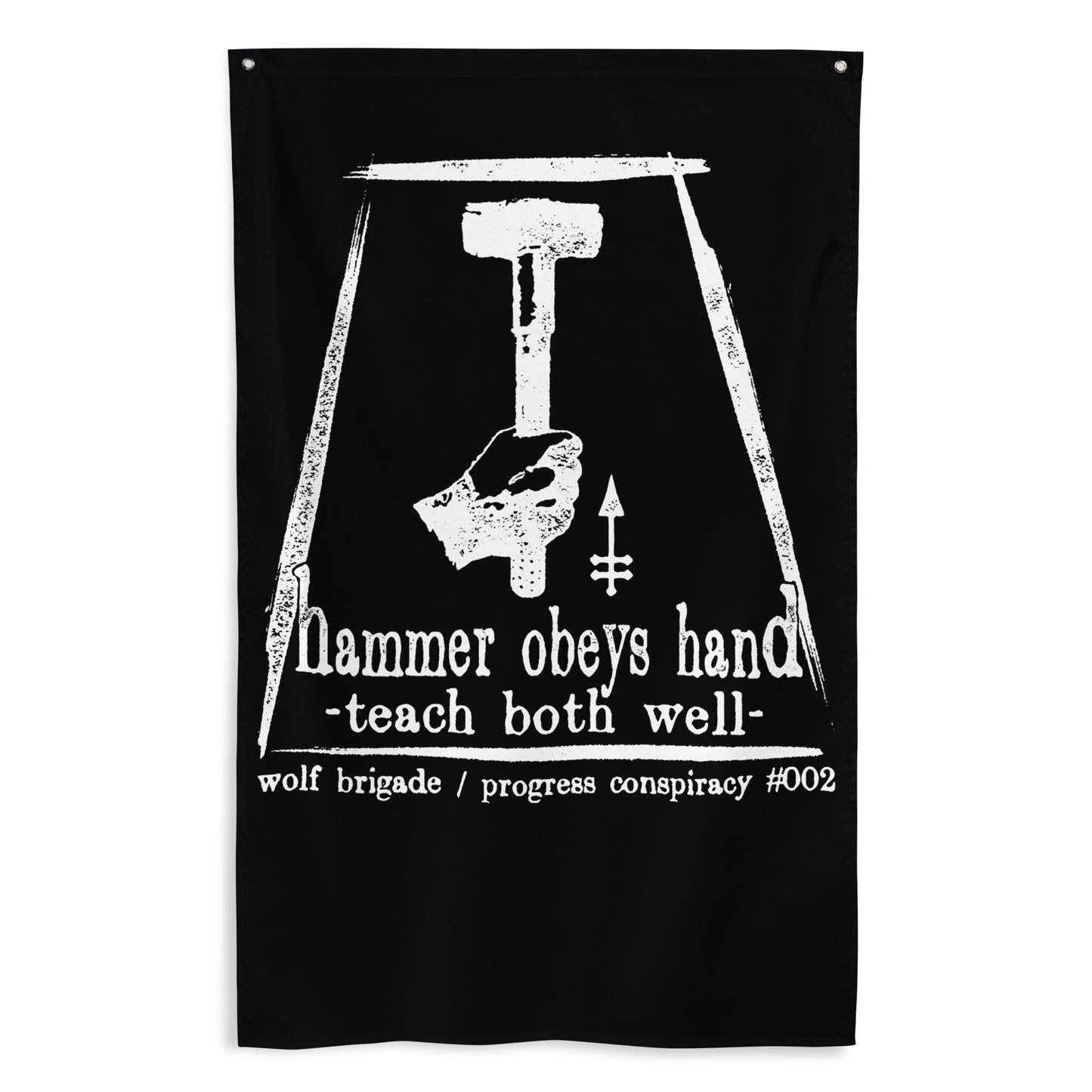 Hammer Obeys Hand Flag
